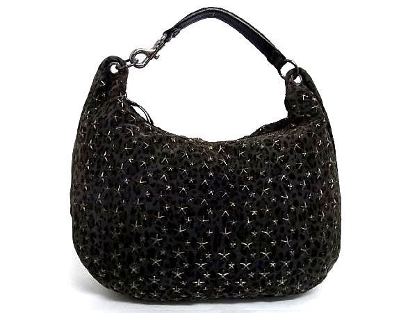 希少／美品】JIMMY CHOO スカイバッグ ワンショルダー スタースタッズ