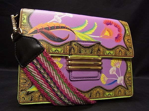 ETRO/エトロ ワンショルダーバッグ ペイズリー柄/マルチ柄 希少