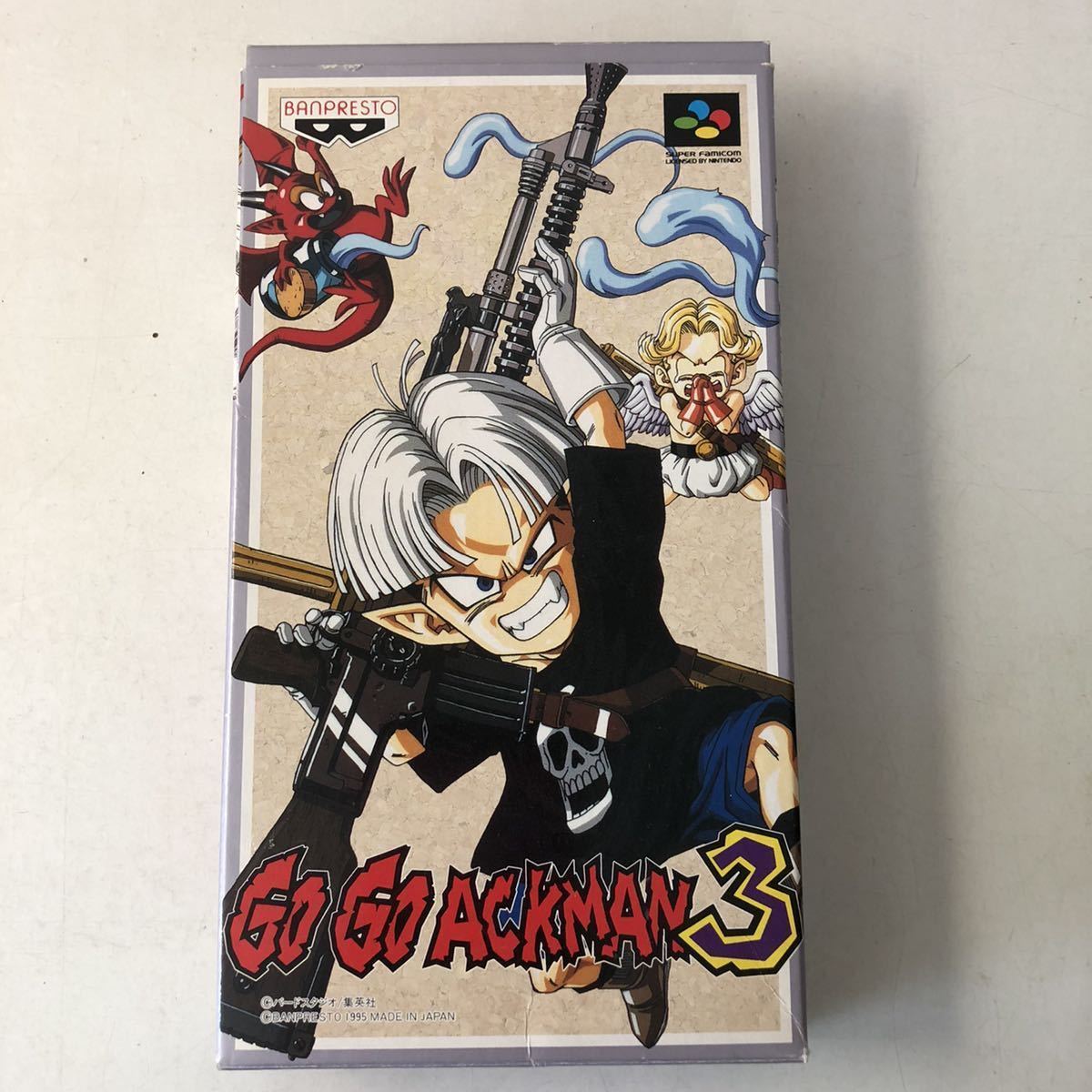 210904□G10□スーパーファミコンソフト「GO GO ACKMAN3 210904□G10□スーパーファミコンソフト「GO GO ACKMAN3
