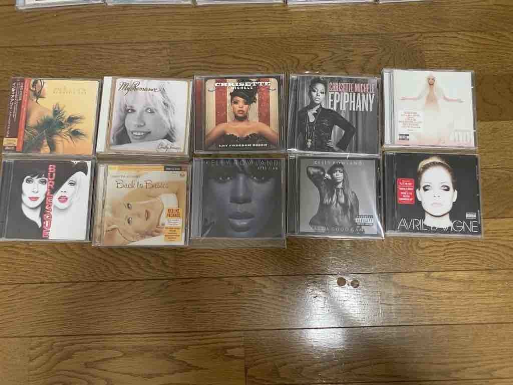 CD 洋楽 まとめ売り 女性アーティスト 120枚セット 227枚公式 2026年