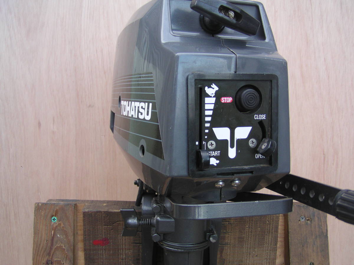 ☆美品○使用頻度極少☆トーハツ船外機314 (M2.5A)2.5馬力・2.0シール  