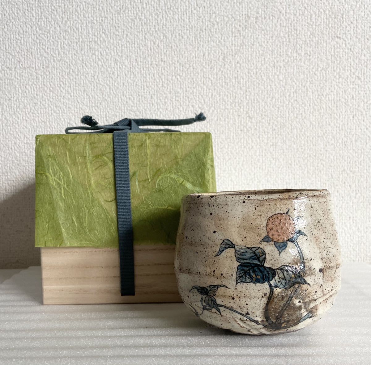 池田省吾　粉引山帰来徳利　粉引　酒器　徳利　ぐい呑　酒碗　新品未使用　本物保証 池田省吾 粉引山帰来徳利 粉引 酒器 徳利 ぐい呑 酒碗 新品未使用 本物