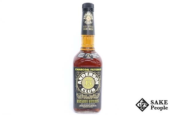 通販ポイント アンダーソンクラブ 15年 750ml 43% ANDERSON CLUB