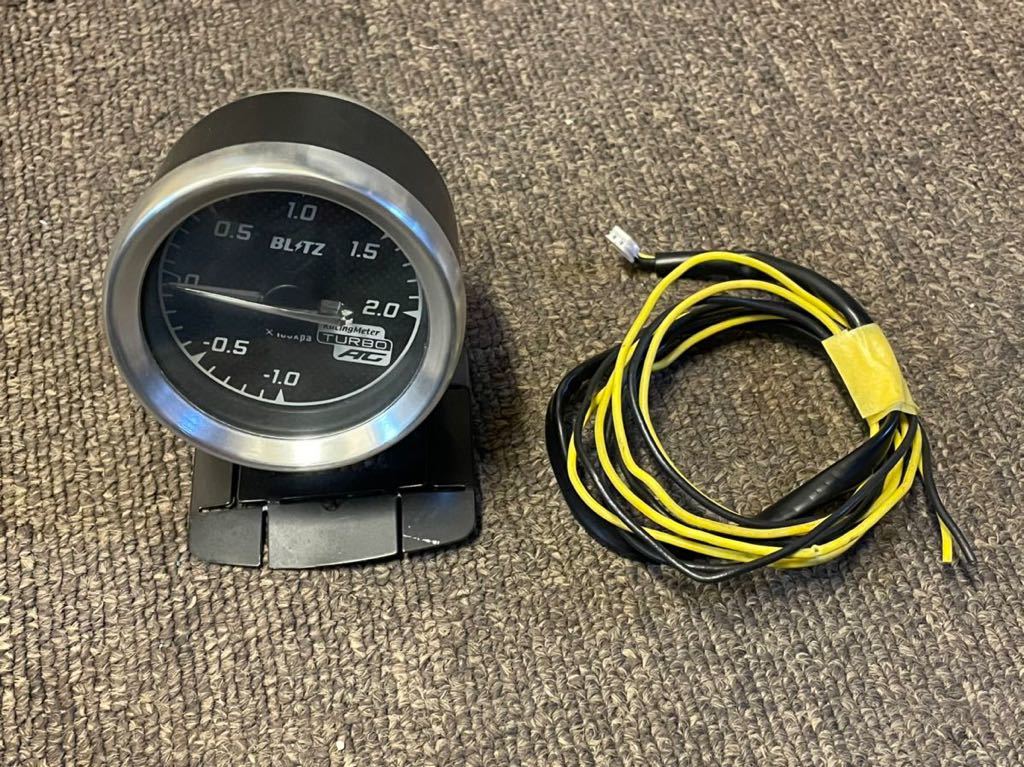 BLITZ ブリッツ 機械式 ブースト計 当時物 希少 60パイ 60Φ Yahoo