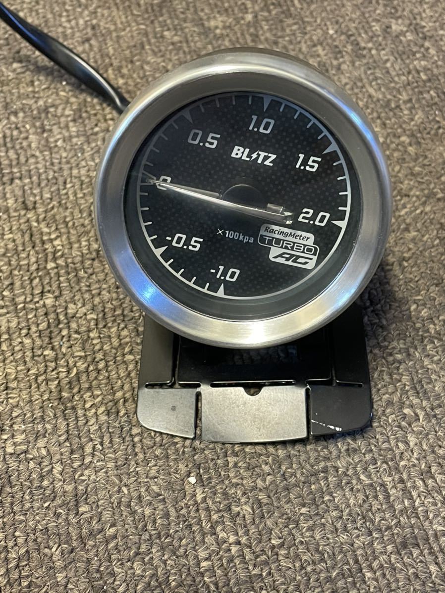 BLITZ ブリッツ 機械式 ブースト計 当時物 希少 60パイ 60Φ Yahoo