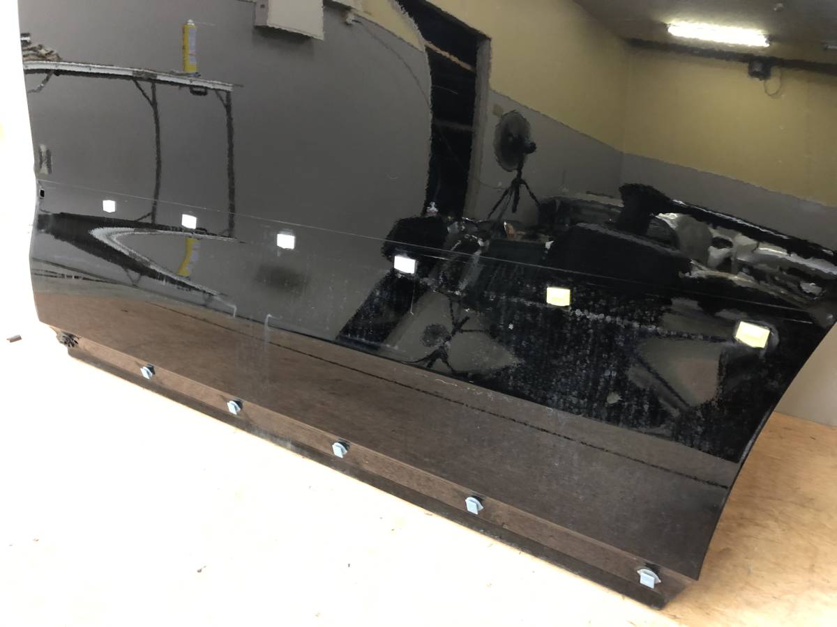 【激安大特価，定番人気】 大型商品　管B027　H21年 ヴェルファイア 2.4Z ANH20W 左リアドア カラー：202　黒 パワースライド付 ガラスフィルム付