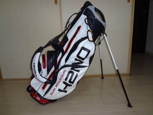 サンマウンテン 超軽量ナイロン製 スタンドバッグ 極上USED サン