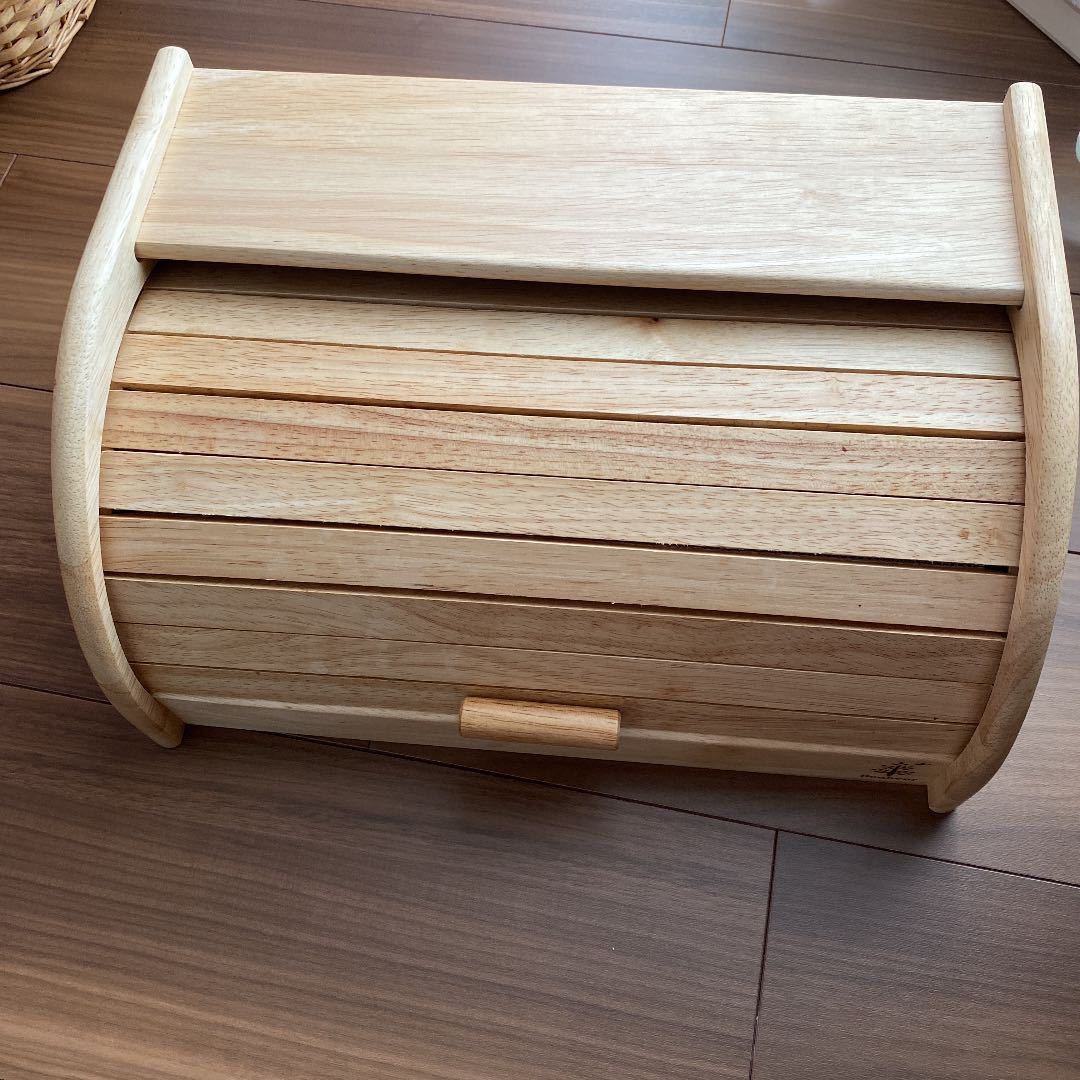 ブレッドケース パン保存ケース ナチュラル 木製 ボヌール_5