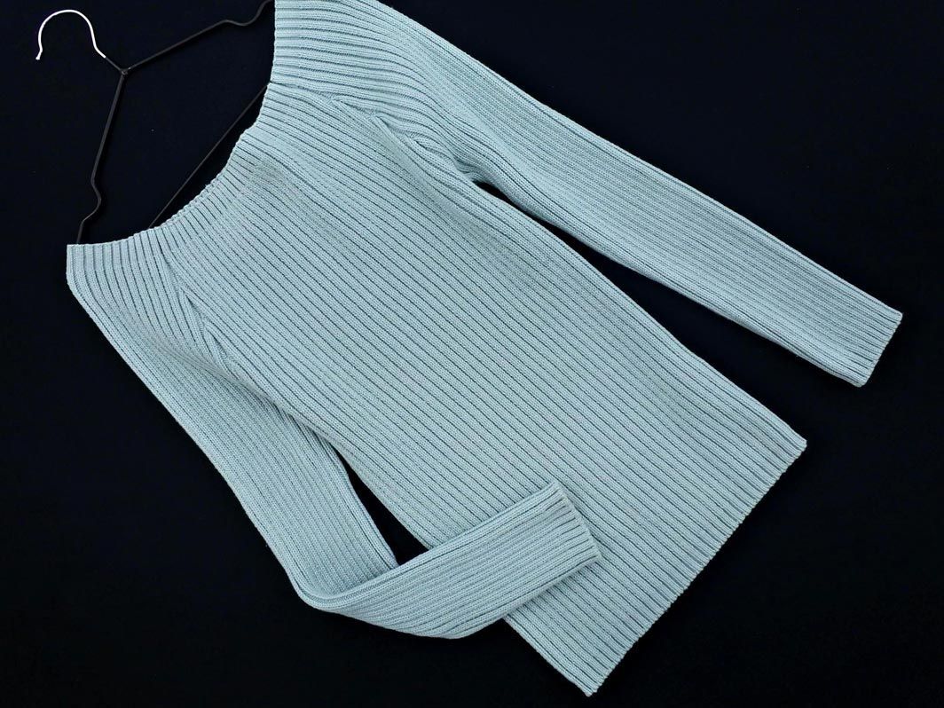 Moussy マウジー オフショルダー リブニット カットソー Sizef グレー Bia8 長袖シャツ 売買されたオークション情報 Yahooの商品情報をアーカイブ公開 オークファン Aucfan Com