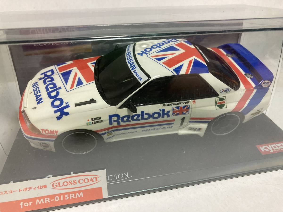 1⁄64 Kyosho REEBOK NISSAN SKYLINE GT-R R32 GROUP A diecast car