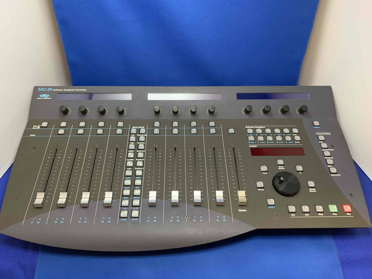 Radikal Technologies ミキシングコントローラー「SAC-2K」 DAW Steinberg Cubase Nuendo Avid Protools etc