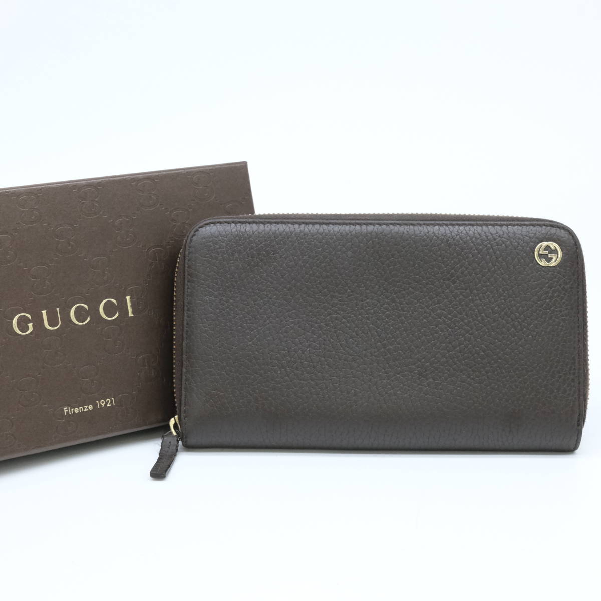 セール】GUCCI グッチ インターロッキング 長財布 財布 ラウンド 