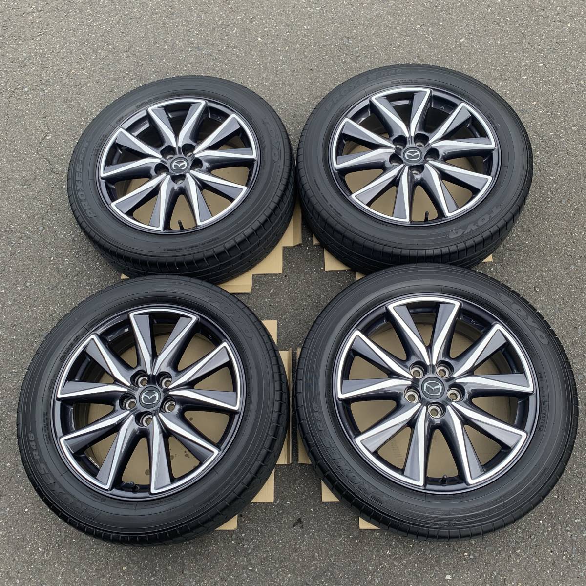 マツダ CX-5 CX-5純正ホイール CX-5純正タイヤホイール4本 純正 4本 