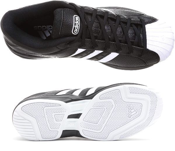 adidas アディダス スニーカー プロモデル PRO MODEL 2G LOW 黒白 