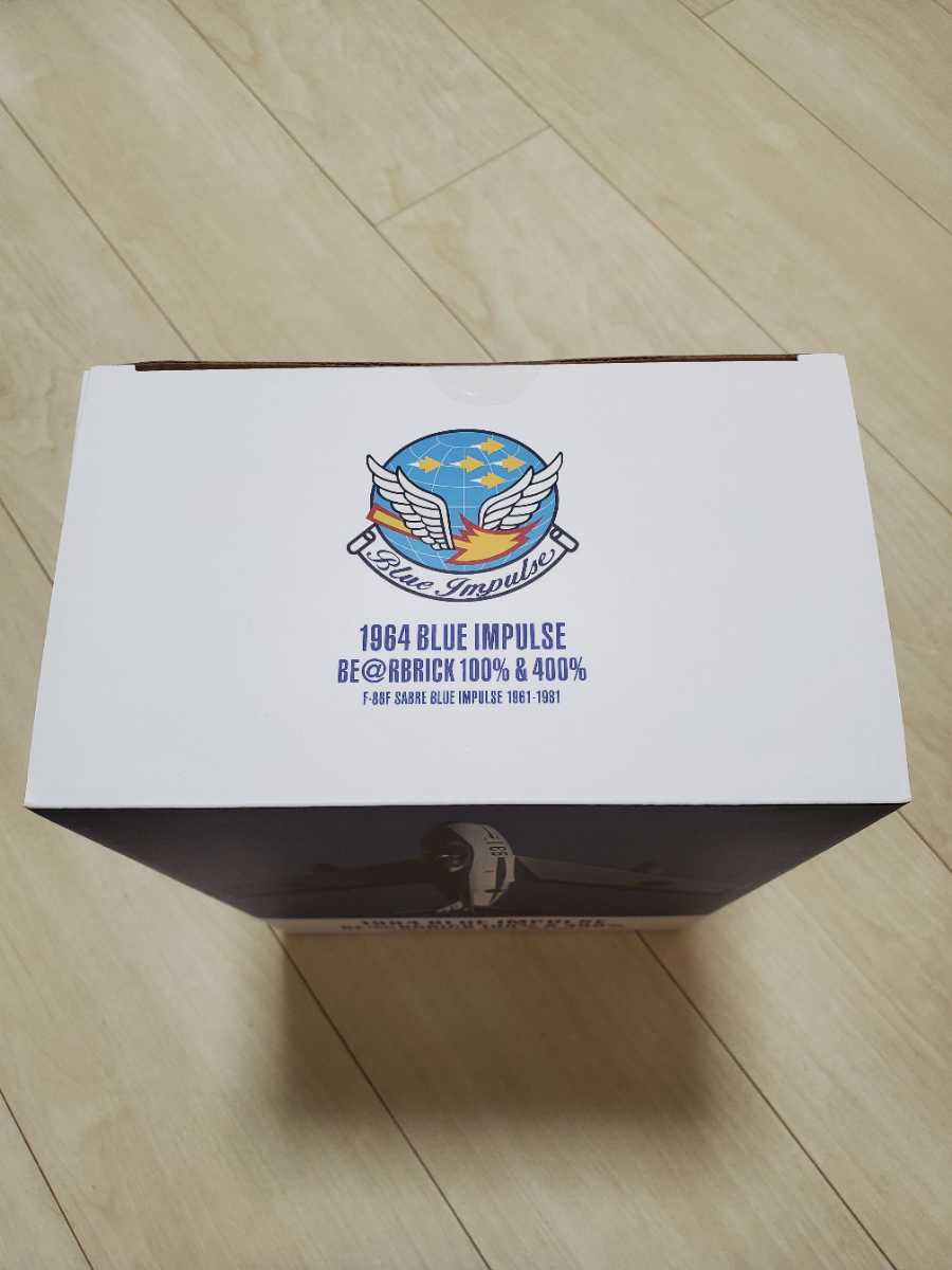 1964 BLUE IMPULSE BE@RBRICK 100% & 400% ベアブリック ブルーインパルス