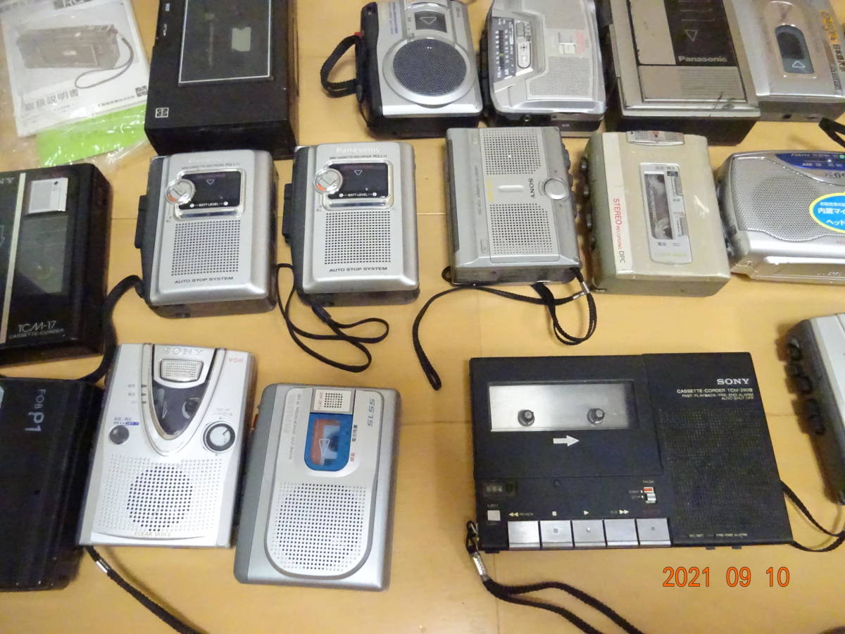 SONY カセットプレーヤー Panasonic メルカリ aiwa オーディオ機器