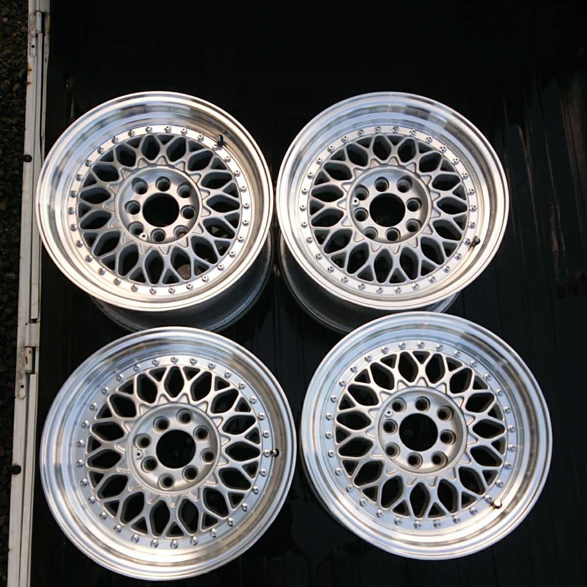 BBS RS 風 タイプ 885？ メッシュ 15インチ 4H 100/114.3 15インチ