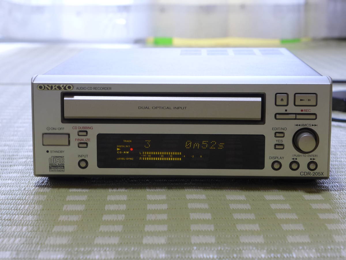 ONKYO INTEC205 CDレコーダー CDR-205X オンキヨー ONKYO CDデッキ