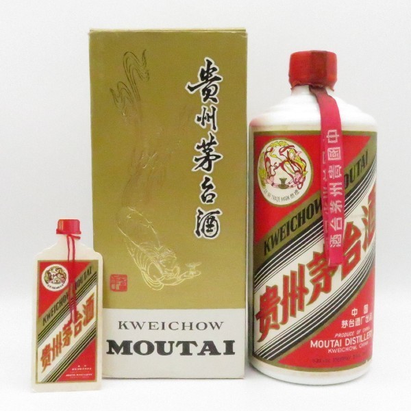 古酒 貴州茅台酒 マオタイ酒 天女 53% 540ml 箱付 1053g 0852 名
