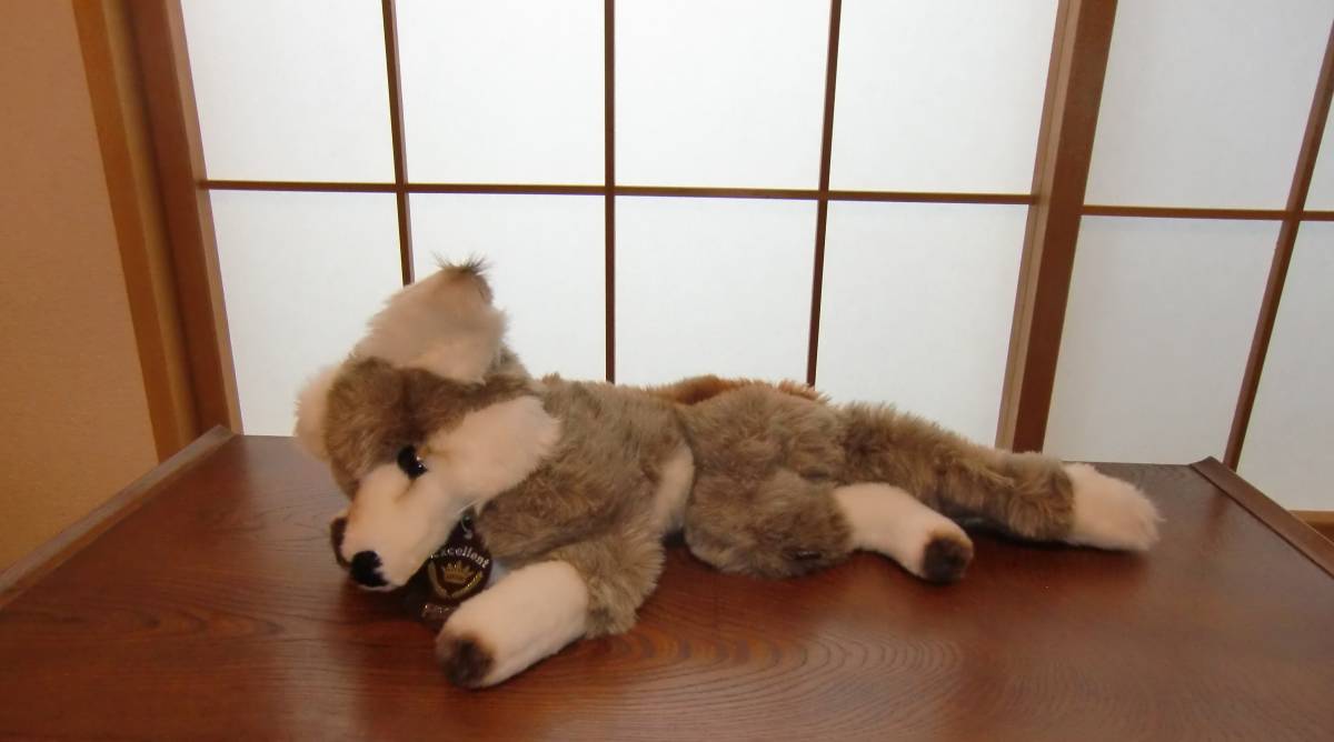 レトロ　エクセレントファースト社　キツネ ぬいぐるみ 中古品 キツネ ぬいぐるみ レトロ エクセレントファースト社 中古品 FIRST