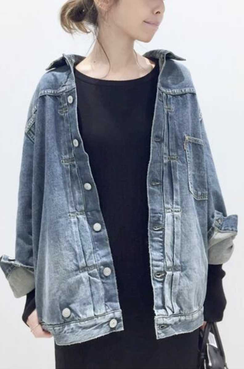 ジャケット・アウター L'Appartement STAMMBAUM Denim Jacket 人気完売 L'Appartement アパルトモン デニムジャケット【STAMMBAUM