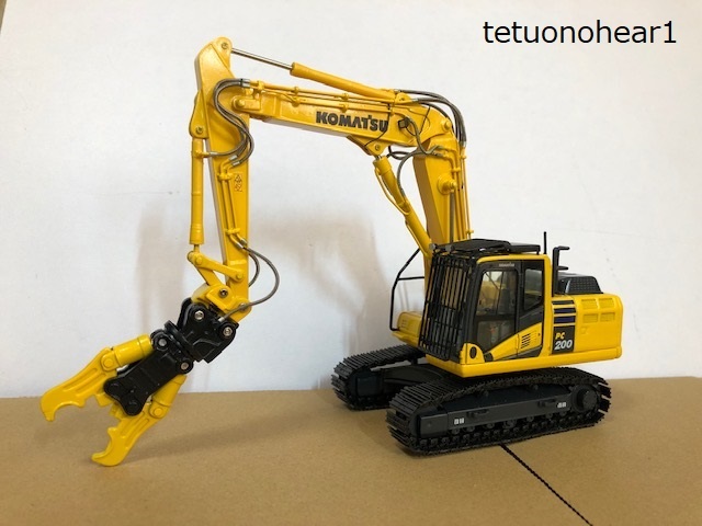 重*屋様 ※GWセールコマツ PC200-11ツーピースブーム カスタム 1/5 1/50 Komatsu PC200 2ピースブーム解体仕様 Yahoo!オークション - 1⁄50