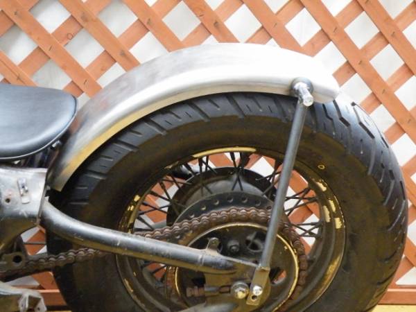 スティード フラットフェンダーKIT 6インチ 自動車、オートバイ