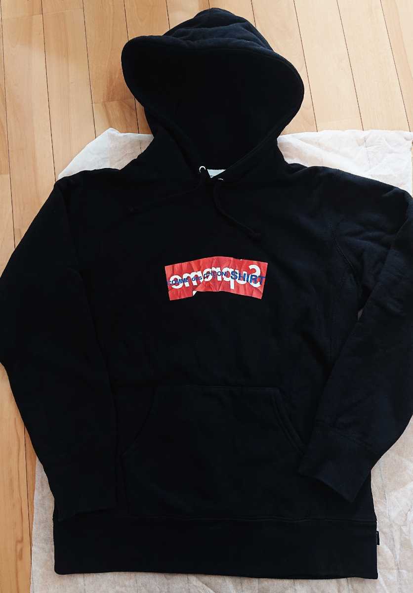 極美 黒S Supreme COMME des GARCONS 