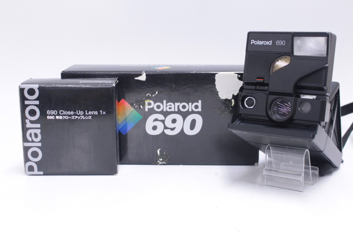 Polaroid ポラロイド 690 インスタントカメラ クローズアップレンズ
