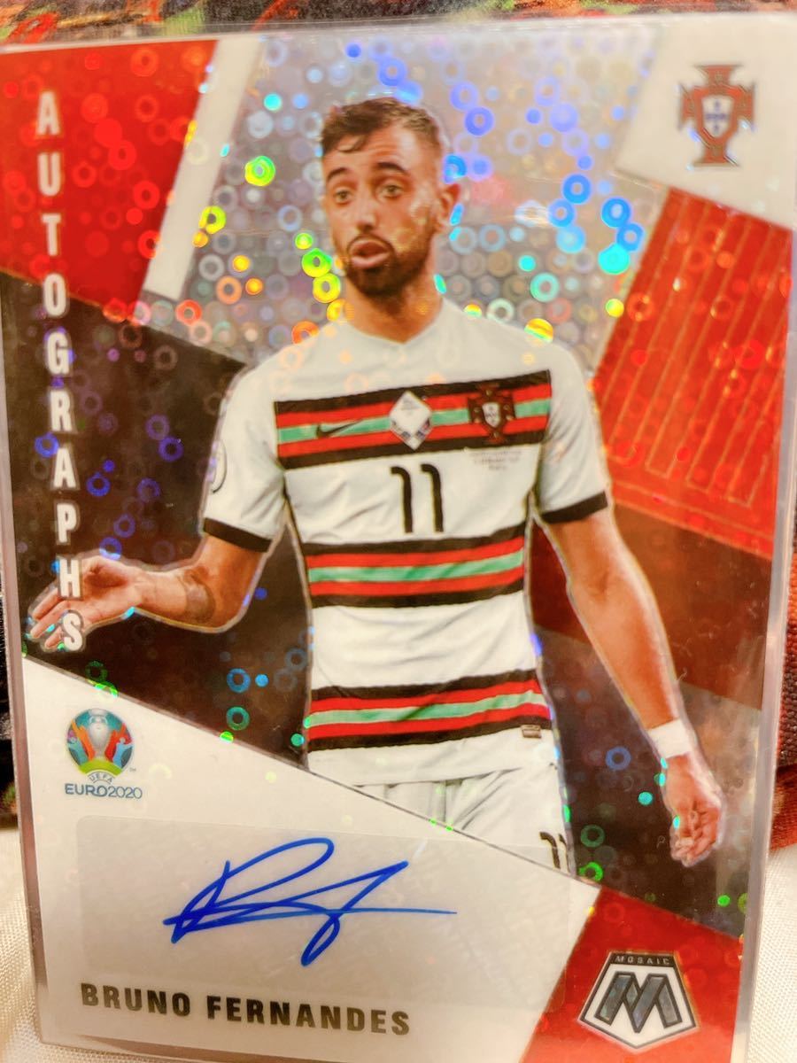 ブルーノフェルナンデス bruno fernandes サイン モザイク