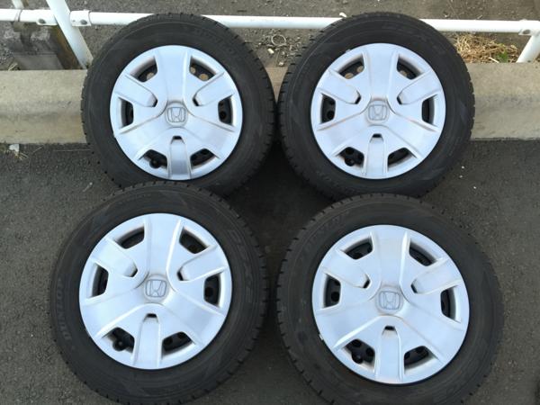 バリ山 2013年製】ホンダ フリード 純正 185/65R15 ダンロップ