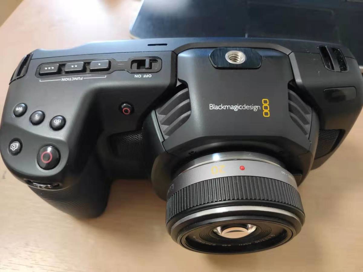BlackmagicDesign Pocket Cinema Camera 4K中古品【レンズ付き