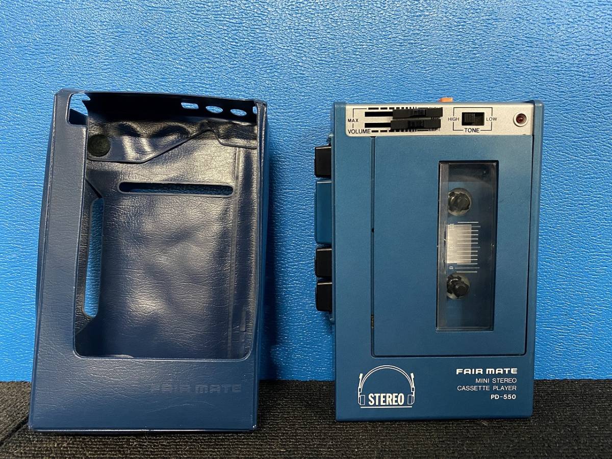 FAIR MATE カセットプレーヤー PD-550 フェアメイト | CARDSCZAR.COM