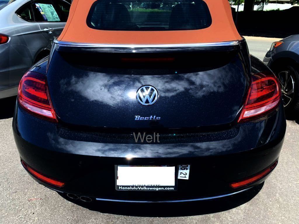 VW ザ・ビートル 純正品 Beetle リア エンブレム The Beetle ビートル フォルクスワーゲン ザビートル フェンダー エディション Fender