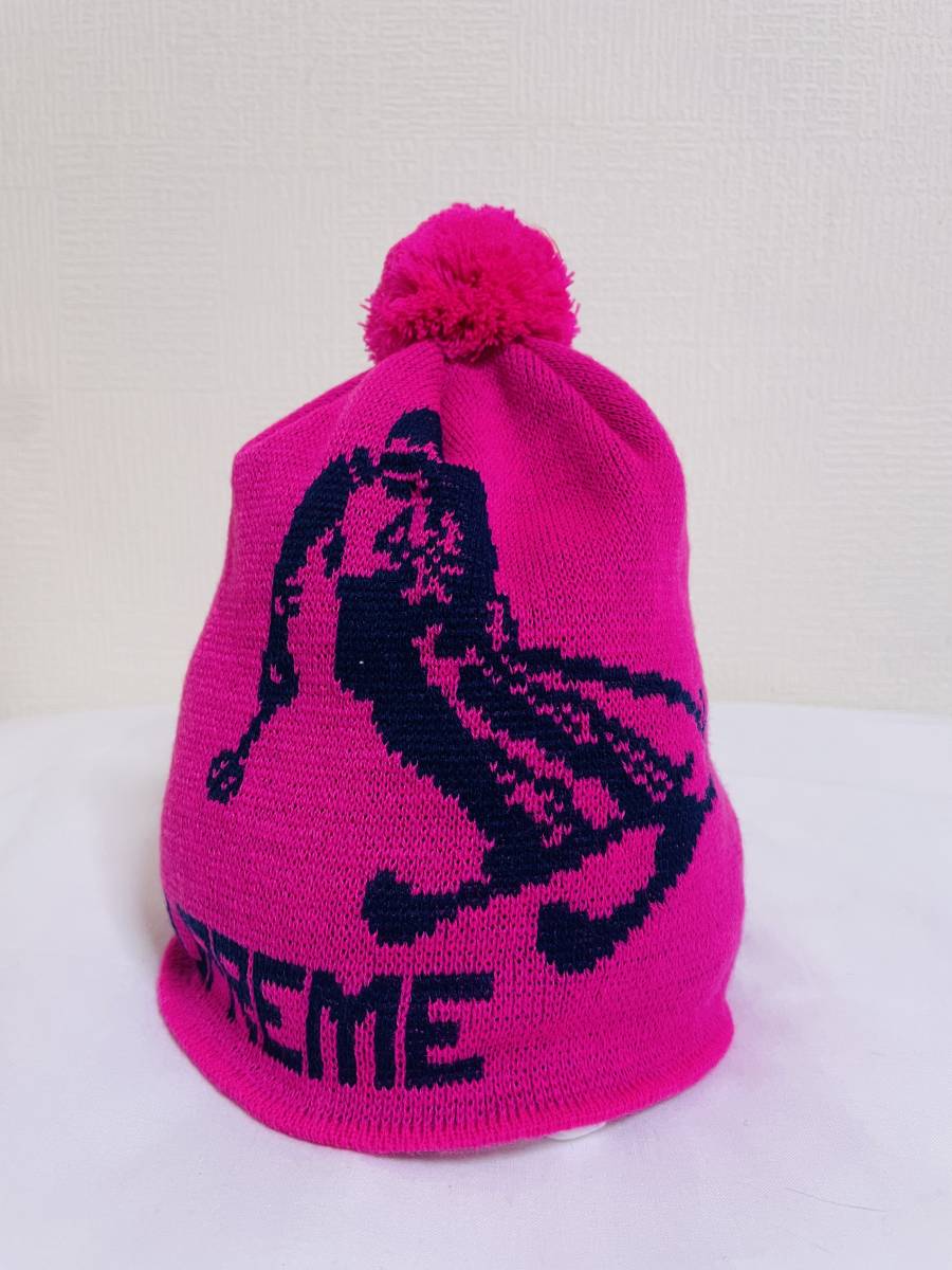 未使用保管 Supreme シュプリーム ニット帽 クリスマスカラー ビーニー