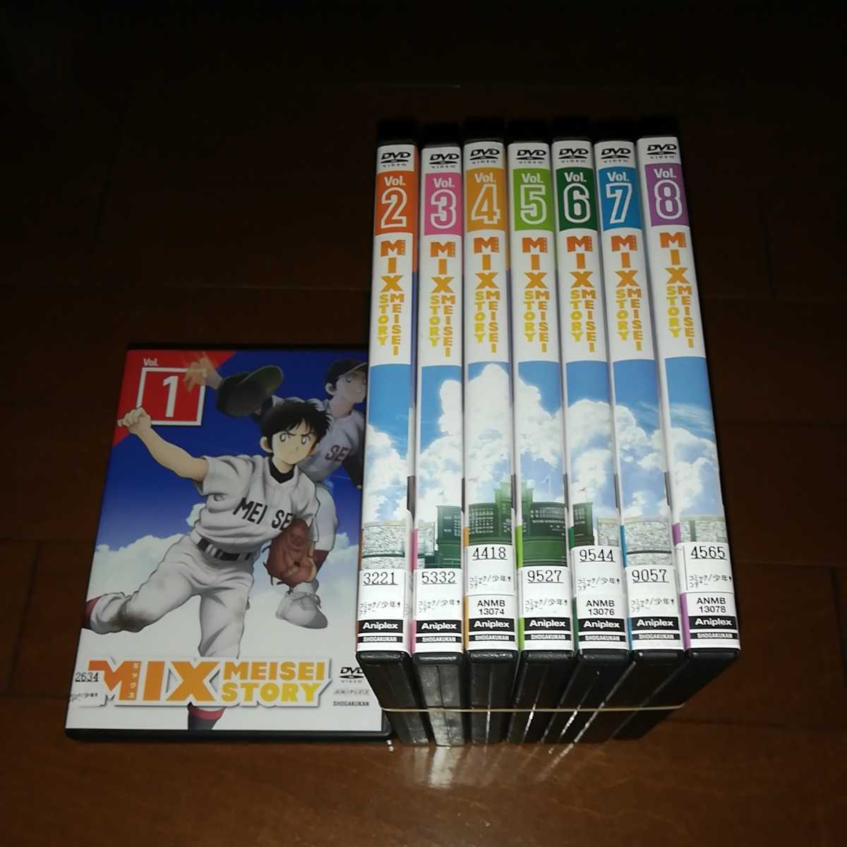 爆買い，人気SALE あだち充'MIXミックス MEISEI STORY 全８巻'(ま行)｜売買されたオークション情報、yahooの商品情報をアーカイブ公開 - オークファン ま行