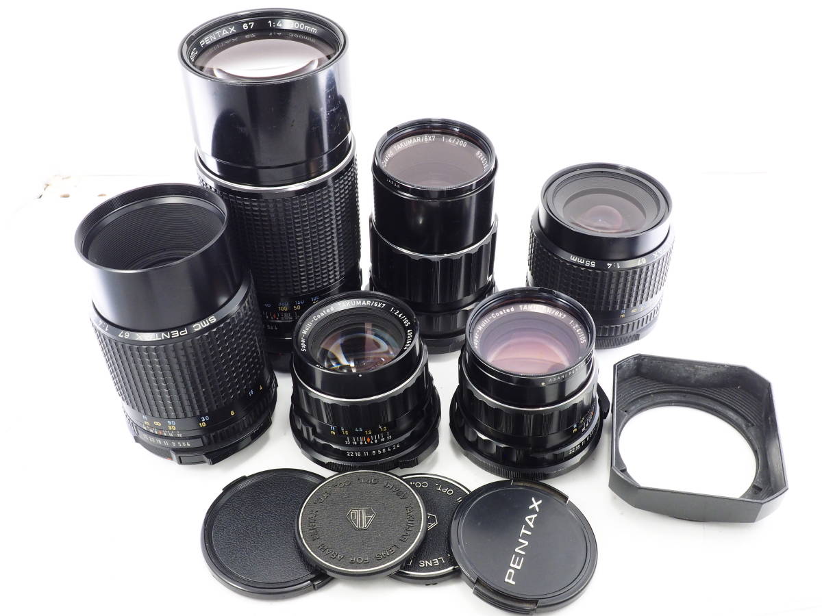 人気定番，100%新品 【ジャンク】ペンタックスSMCTakumar 6x7 105/2.4