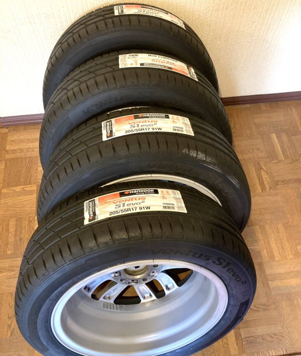 2026，定番人気 メルセデス承認タイヤ ラベル付き2019年 ハンコック Ventus S1 evo2 K117 205/55R17 91W MO + MINI純正アルミ17インチR60 R61(ハンコック)｜売買されたオークション情報、yahooの商品情報をアーカイブ公開 - 17インチ