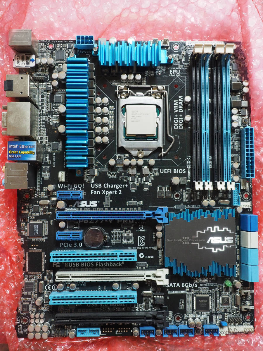 ASUS P8Z77-V PRO + i7-3770K [マザーボードとCPUのセット/数日前まで