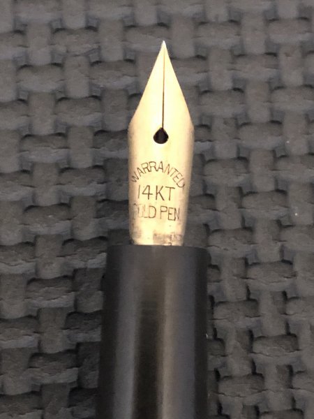 14KT WARRANTED 万年筆 ペン先 文房具 ワランテッド GOLD PEN ECAS3039