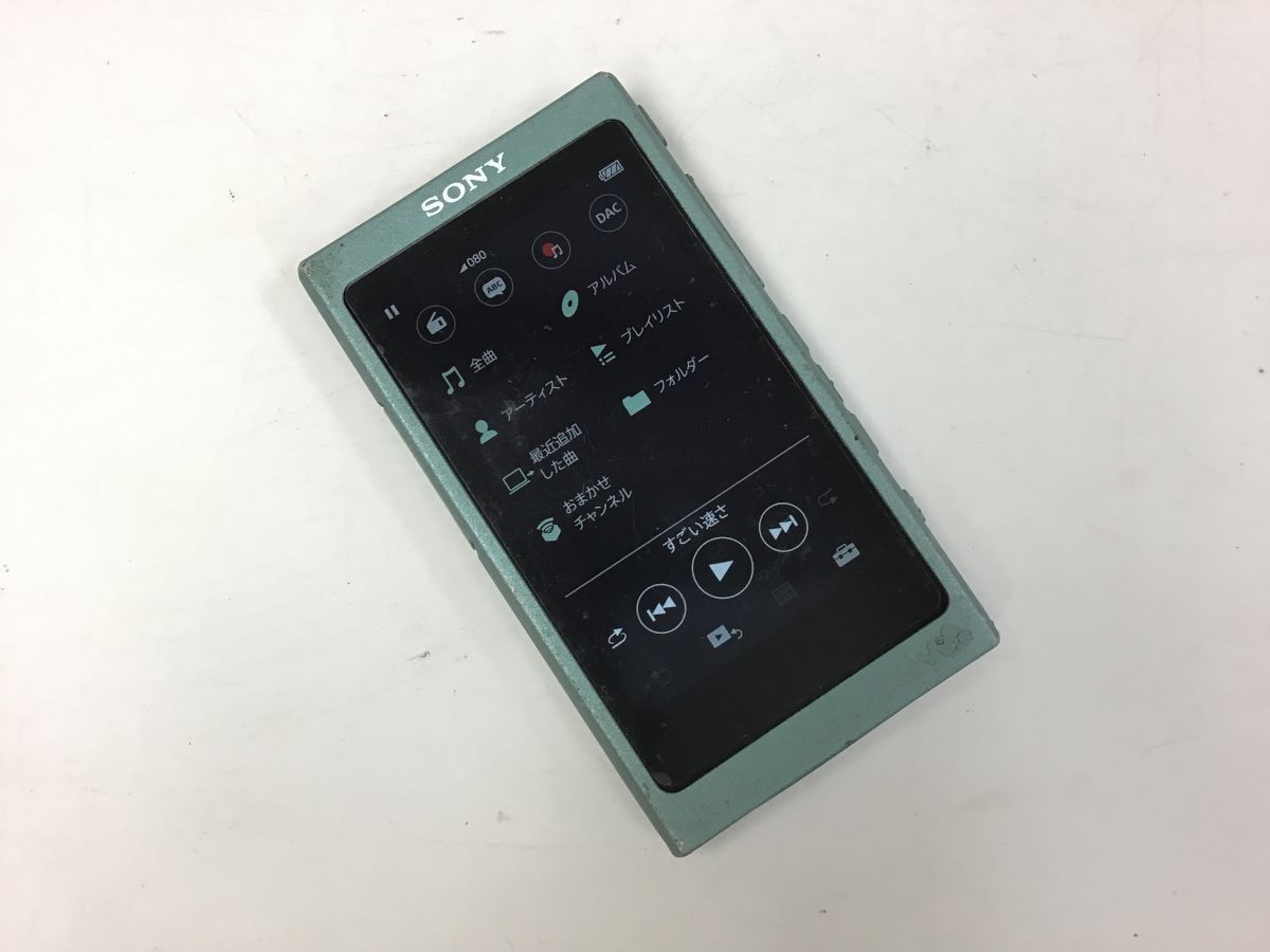 SONY WALKMAN NW-A45 16GB ホライズングリーン ハイレゾ対応 MP3