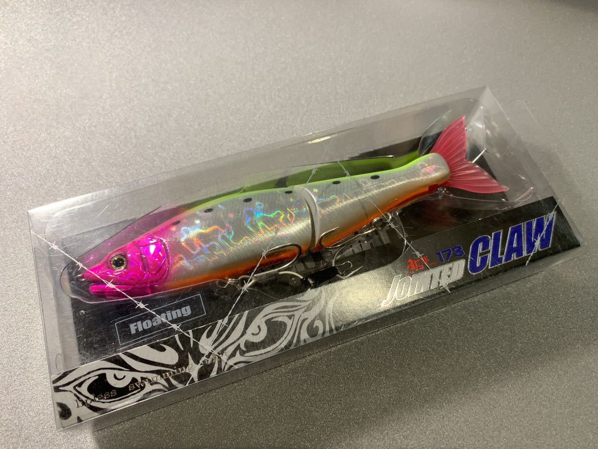 送料無料 新品 @ ガンクラフト shn13 ジョインテッドクロー 178 タイプF ロッサクラウン fimo オリカラ 未使用 保管品