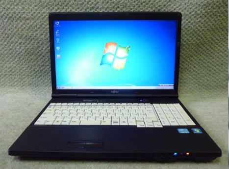 OS選択可 大画面 富士通 A561/C ★ 高性能 Core i5-2520M 2.50GHz/4GB/160GB/DVDマルチ/HDMI/office/Win10・7 Proリカバリ・XP/N8管 50