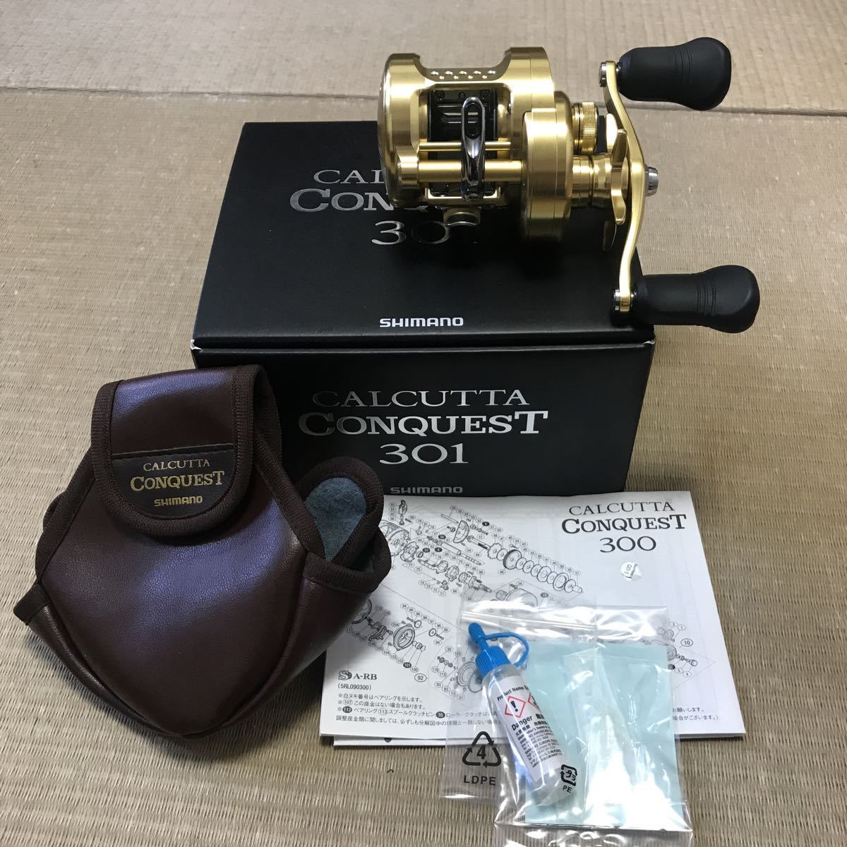 18カルカッタコンクエスト 301 シマノ カルカッタコンクエストSHIMANO