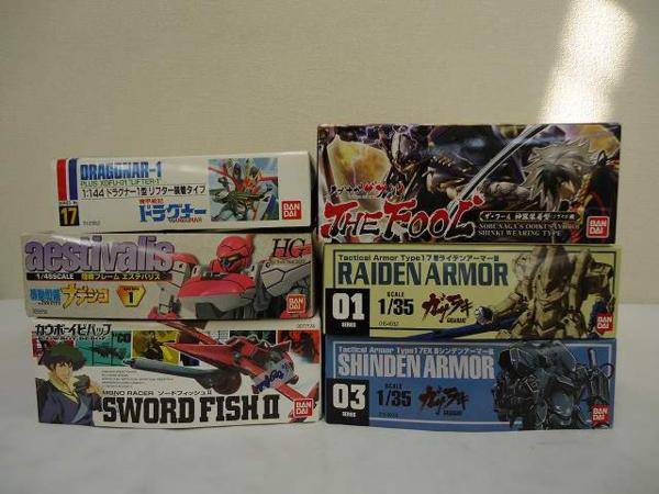 ノブナガ・ザ・フール 神器，ガサラキ ライデンアーマー 他[梱0.3