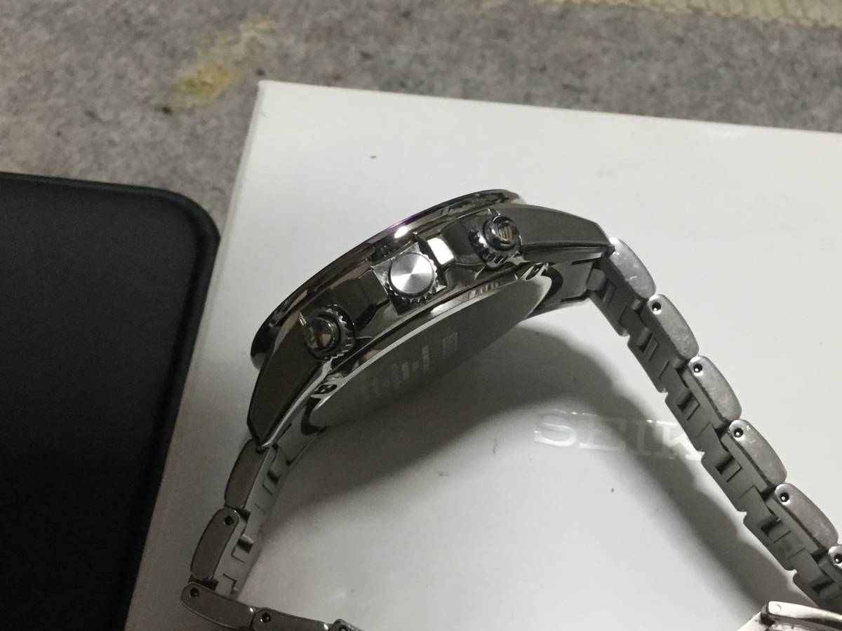 セイコー ブライツ ソーラークロノグラフ ソーラー電波時計 | スピード 