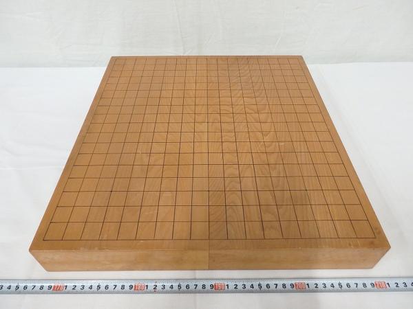 B00409 木製 卓上用 碁盤 卓上碁盤 囲碁道具 囲碁盤 囲碁具