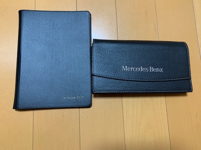 メルセデスベンツ 車検証入れ 車検証ケース Mercedes-Benz ベンツ 2個 