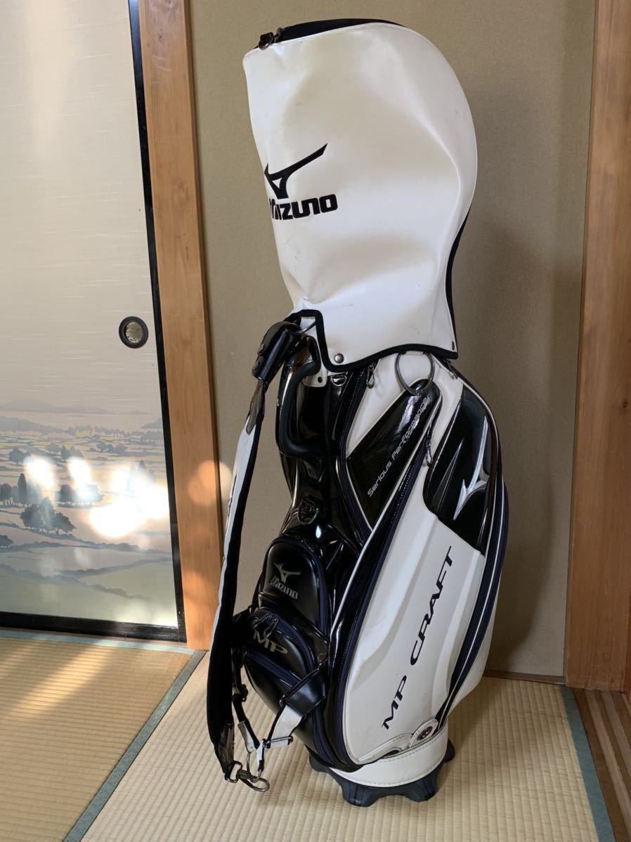 MIZUNO ミズノ MP CRAFT キャディバッグ⭐︎ツアーバック⭐︎ MIZUNO MP CRAFT 9.5型 ツアーモデル ミズノ MP キャディバッグ MIZUNO