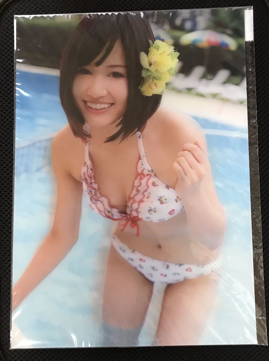 AKB48 前田敦子3D立体ポスター A4 水着 写真(前田敦子)｜売買された 